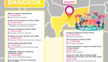 Фестиваль Сонгкран 2026 года пройдет по всей стране, приветствуя глобальных посетителей на признанном ЮНЕСКО праздновании Нового года в Таиланде.