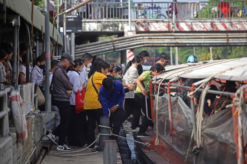 Цены на билеты пассажирских лодок в Бангкоке вырастут после увеличения цен на дизельное топливо