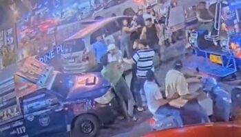 Японский турист атакован группой тайских мужчин на дороге Паттайи