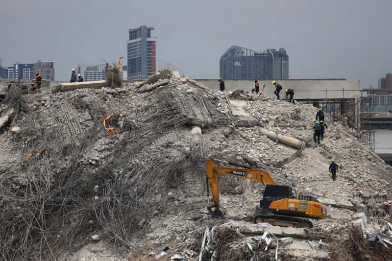 SAO описывает структурные разрушения, которые привели к обрушению башни