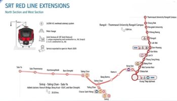SRT Красная линия Салая–Накхон Патхом, запланированная к открытию в 2033 году