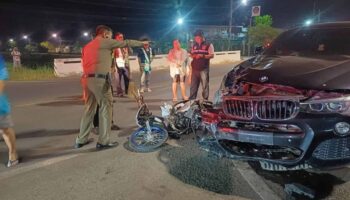 Аварии на дорогах и травмы во время Сонгкрана снизились на 20% по сравнению с прошлым годом