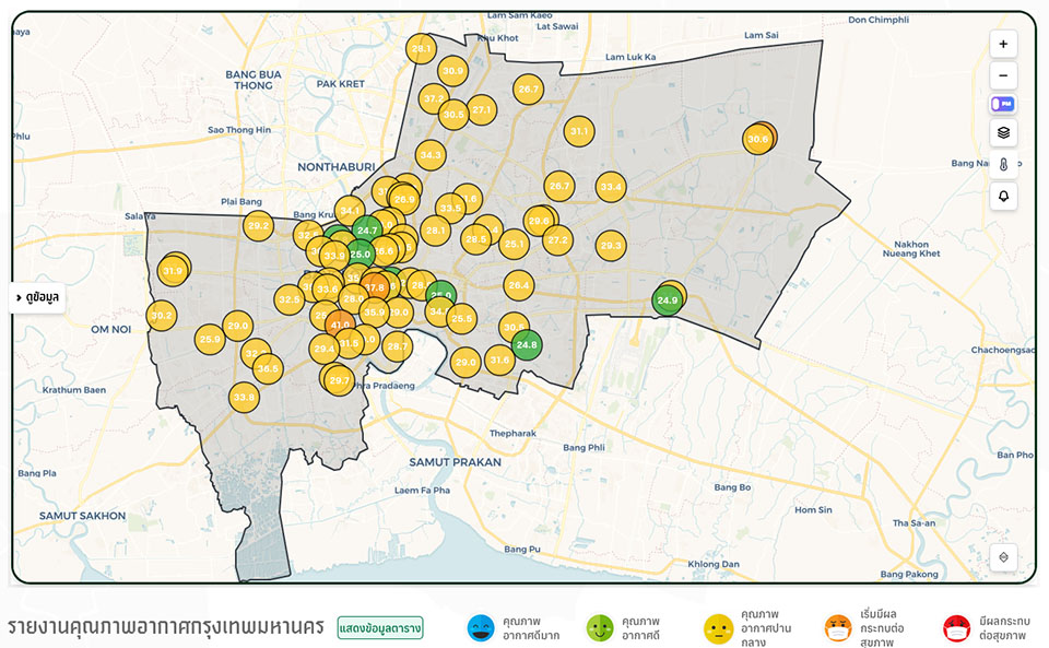 Бангкок сталкивается с опасным индексом жары, пока температуры растут по всей Таиланду