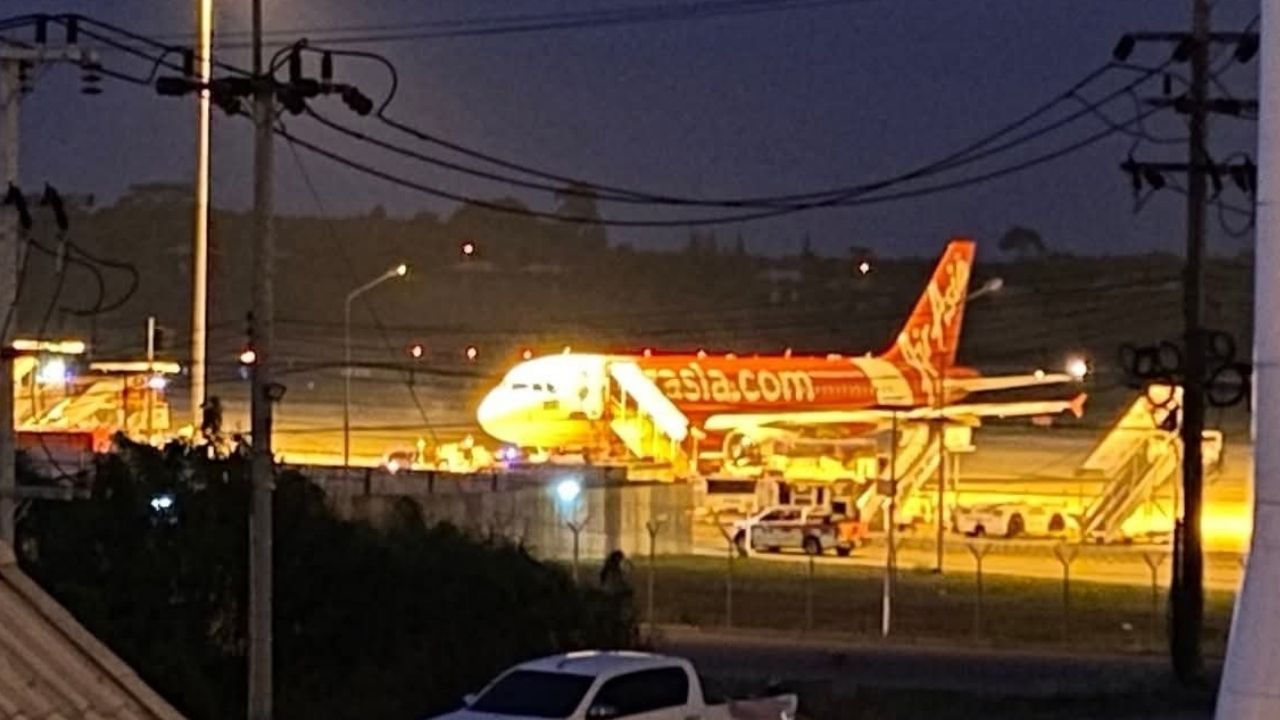 Мужчина из Чонбури сделал угрозу бомбой, что привело к 4-часовой задержке рейса Краби-Бангкок.