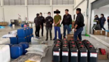 Незаконный химический завод, предназначенный для производства «зомби-капсул»