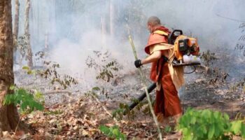 Опасные уровни смога над большей частью Таиланда
