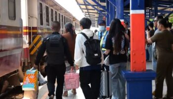 Поездки на общественном транспорте превысили 10 миллионов за четыре дня Сонгкран.