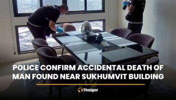 Полиция подтверждает случайную смерть мужчины, найденного рядом со зданием на Сукхумвит.