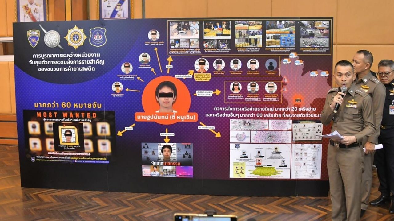 Самый разыскиваемый наркоподозреваемый Таиланда арестован в Южной Корее после попытки поддельной смерти