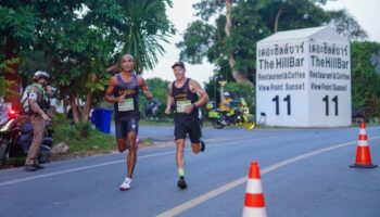 Сергей Зырянов вошел в топ-5 на забеге в Саку