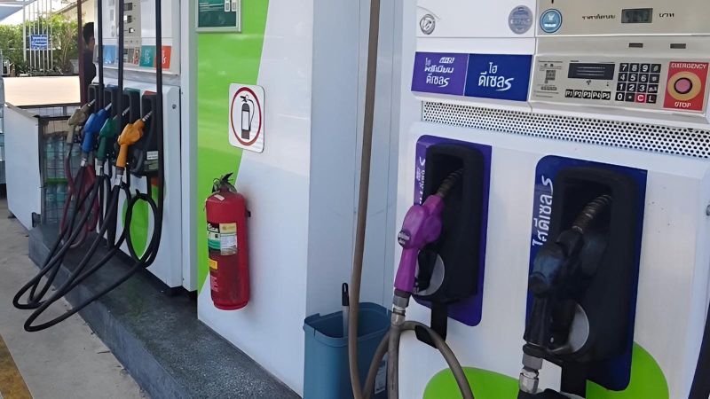 Стоимость дизеля на Пхукете снизилась до 40,69 бата за литр