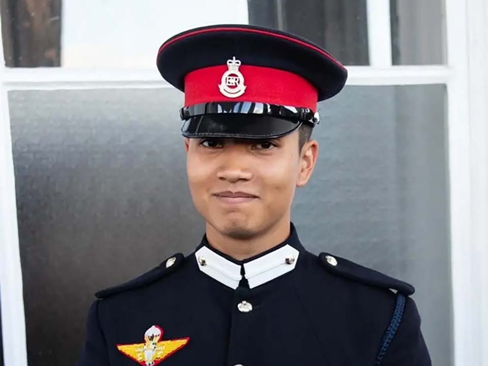 Тайланд сияет в Сандхерсте, когда армейский кадет завоевывает высшую международную награду