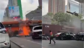 Вспыхивает возмущение после того, как видео с свидетелем якобы показывает сбой железнодорожного барьера перед смертоносной аварией поезда в Бангкоке