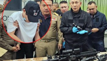 Глава полиции Таиланда расследует изъятый в Паттайе огнестрельное оружие, связанное с полицейским из Бангкока.