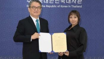 Корейское посольство назначило тайскую рэпершу Милли Почетным сторонником публичной дипломатии