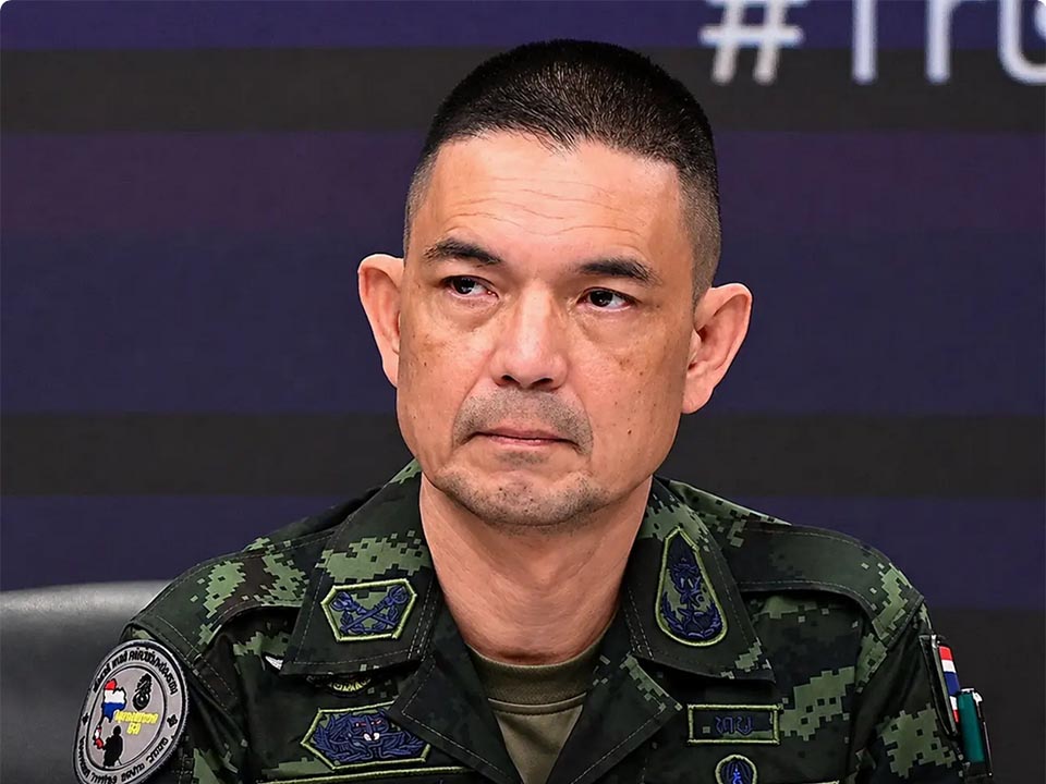 Напряжение на границе с Сурином, когда тайские силы стреляют предупредительные выстрелы во время инспекции Камбоджи у линии ограждения