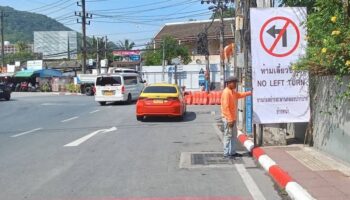 Улицу Prachanukhro Rd. в Патонге перекрыли до сентября