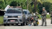 Бомба взорвалась под полицейским грузовиком в Наративате, пострадавших нет