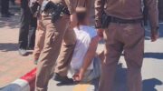 Британский подозреваемый задержан после беспорядков и физического нападения на полицию Чиангмая