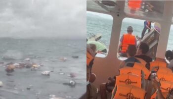Грузовое судно затонуло в шторм в акватории Пхукета