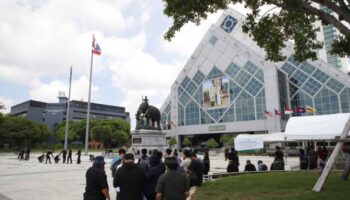 Занятый день на кампании в городе