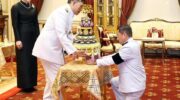 Королевская аудитория состоялась для подготовки жертвоприношений к церемонии священного дерева Бодхи