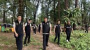 План плавающего пирса для национального парка Сиринат на Пхукете