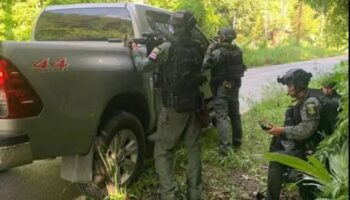 Шесть сотрудников пограничной полиции получили ранения, двое серьезно, в результате взрыва бомбы в Яле