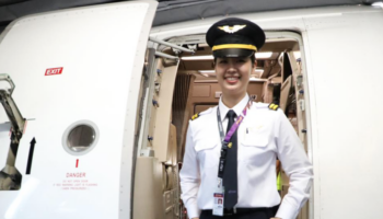 Thai Airways представляет первую женщину-пилота