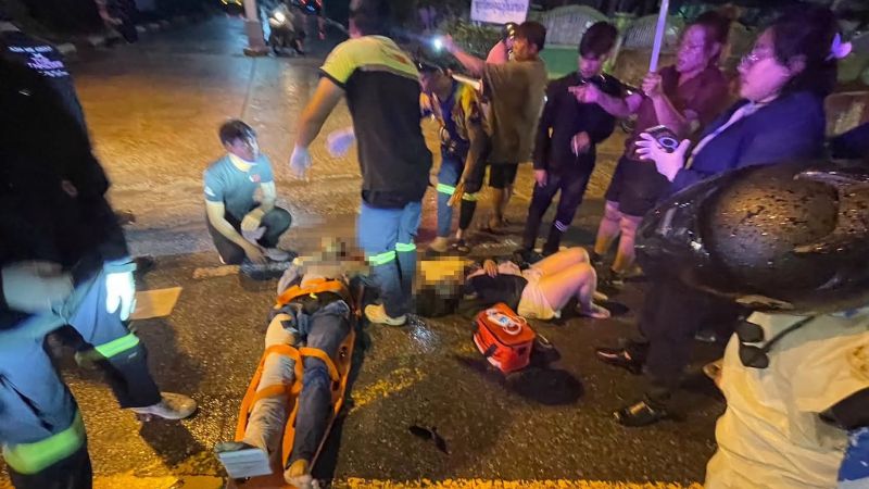 Два человека пострадали в ДТП у школы в Чалонге