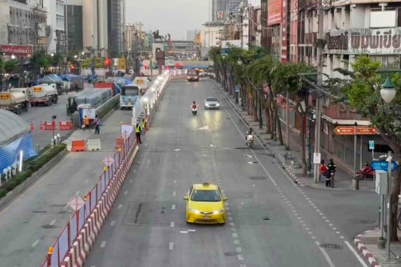 Дороги частично reopened на месте утечки в туннеле Бангкока