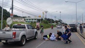 Россиянин погиб при переходе шоссе в Таланге