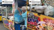 Продавец лапши в Хатьяе, 90 лет, заботится о妻е в одиночку, получает поддержку в интернете