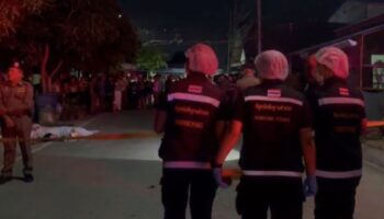 Ревнивый взрослый сын stabbed, shot бойфренда матери